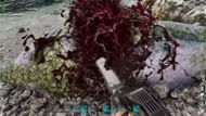 Use a Chainsaw to get the most yield (Image via Studio Wildcard | YouTube/crabbytron)